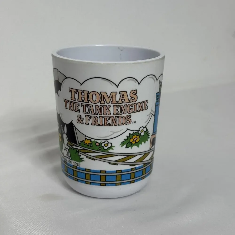 Vintage 1992 Thomas The Tank Engine & Friends Cup Eden Kids Train Mug Rare